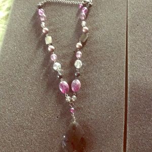 Lia Sophia gently used purple necklace